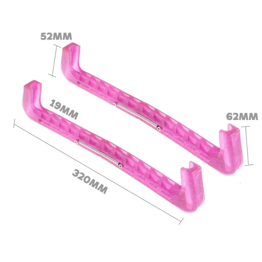 Ice Skate Blade Covers  Soft Plastic Protectors for Women Men Youth and Kids
