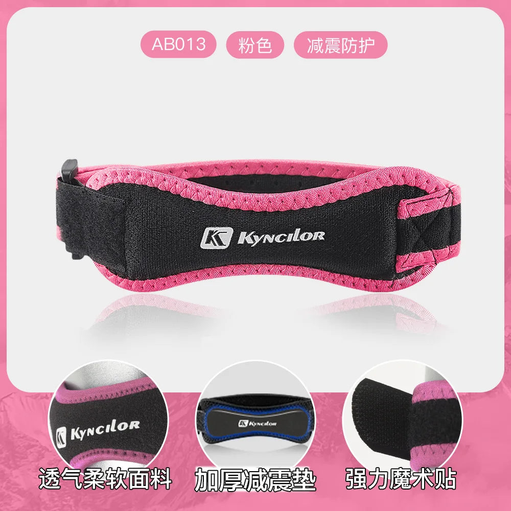 Sports Compression Professional Patella Strap Outdoor Running Fitness Knee Support Special Sleeve for Men Shock Absorption Breat Fury Fits