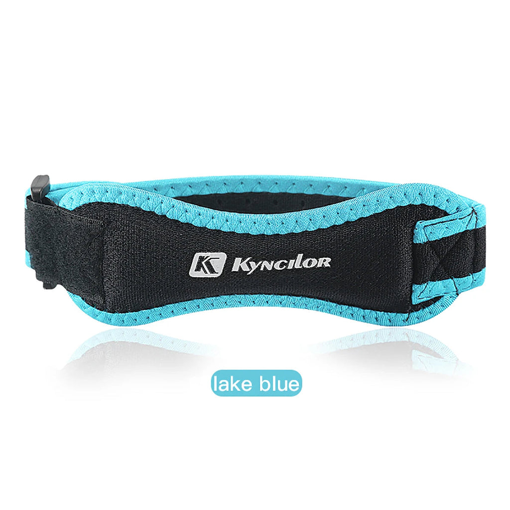 1 Piece Knee Patellar Tendon Knee Support Strape Brace Adjustable Shock Absorption Compression Knee Pad Sleeve for Basketball Fury Fits