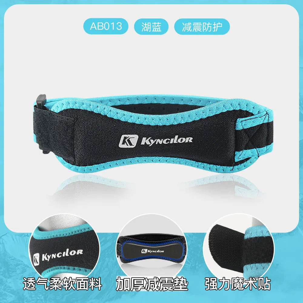 Sports Compression Professional Patella Strap Outdoor Running Fitness Knee Support Special Sleeve for Men Shock Absorption Breat Fury Fits