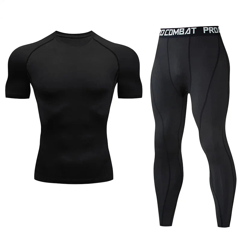 Men's Compression Fitness Gear for Gym 24 Hour Sport