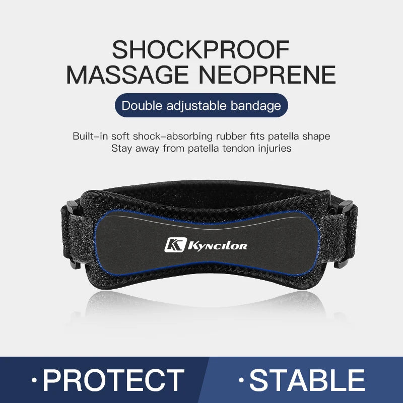 Sports Two-Way Compression Adjustment Patella With Eva Shock Absorption Cycling Running Basketball Meniscus Protection Knee Pads Fury Fits