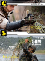 NORTH EDGE Men's sport Digital watch Hours Running Swimming Military Army watches Altimeter Barometer Compass waterproof 50m Fury Fits