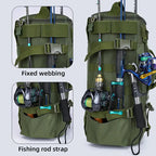 Multifunctional Tactical Backpack for Fishing, Camping & Hiking 24 Hour Sport