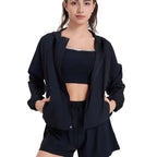 Women's Anti-UV Running Jacket - UPF50+ Quick Dry Hoodie 24 Hour Sport