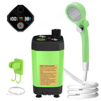 Portable Camping Shower Pump w/ Digital Display | 6000mAh 24 Hour Sport