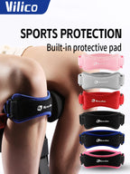 Sports Two-Way Compression Adjustment Patella With Eva Shock Absorption Cycling Running Basketball Meniscus Protection Knee Pads Fury Fits