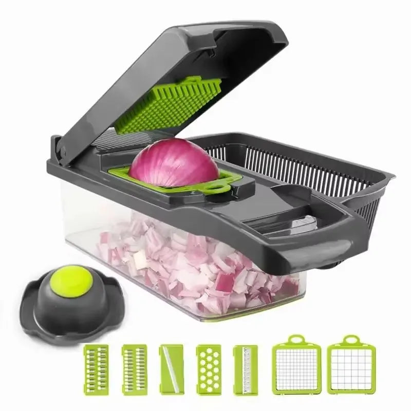 Vegetable Chopper Multifunctional Grater Cutter Kitchen Accessories Manual Fruit Slicer Potatos Shredders Cheese Onions Slicers Fury Fits