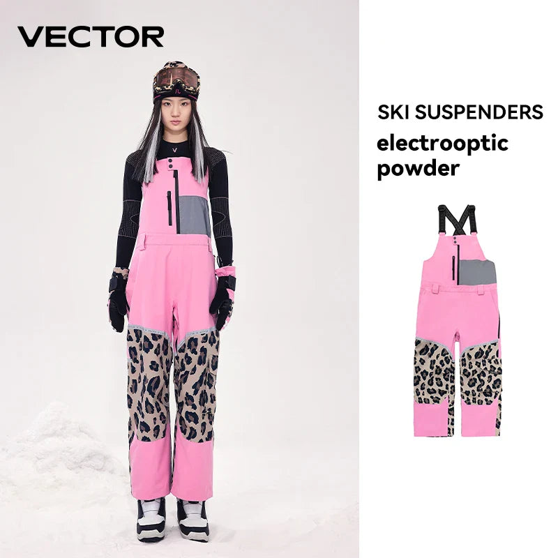 Ski Bib Overalls: Waterproof Snowboard Jumpsuit for Men & Women 24 Hour Sport