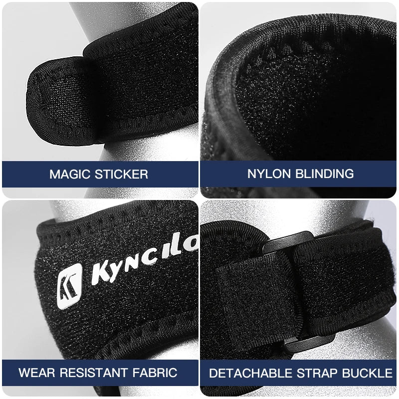 Sports Two-Way Compression Adjustment Patella With Eva Shock Absorption Cycling Running Basketball Meniscus Protection Knee Pads Fury Fits