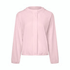 Women's Anti-UV Running Jacket - UPF50+ Quick Dry Hoodie 24 Hour Sport