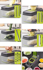 Vegetable Chopper Multifunctional Grater Cutter Kitchen Accessories Manual Fruit Slicer Potatos Shredders Cheese Onions Slicers Fury Fits