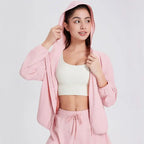 Women's Anti-UV Running Jacket - UPF50+ Quick Dry Hoodie 24 Hour Sport