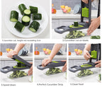 Vegetable Chopper Multifunctional Grater Cutter Kitchen Accessories Manual Fruit Slicer Potatos Shredders Cheese Onions Slicers Fury Fits