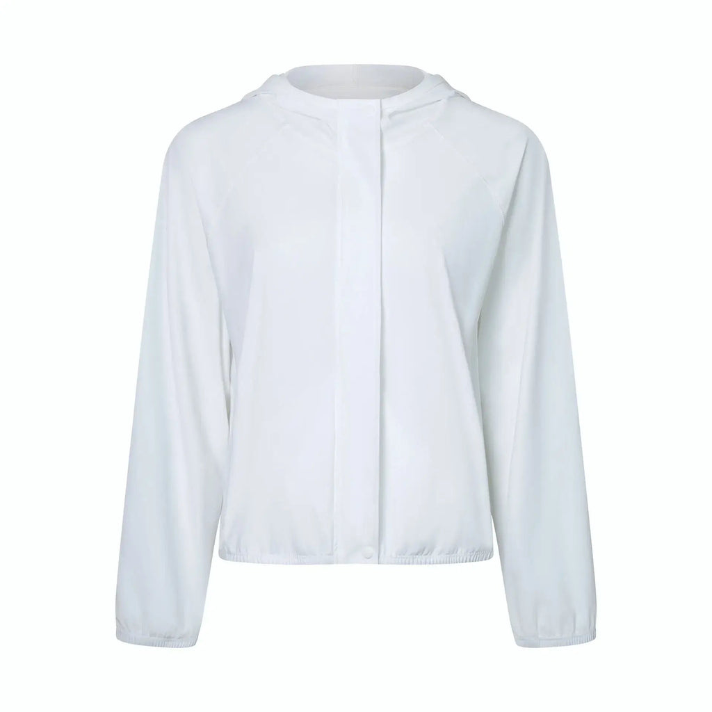Women's Anti-UV Running Jacket - UPF50+ Quick Dry Hoodie 24 Hour Sport
