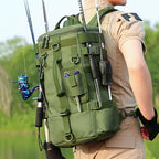 Multifunctional Tactical Backpack for Fishing, Camping & Hiking 24 Hour Sport