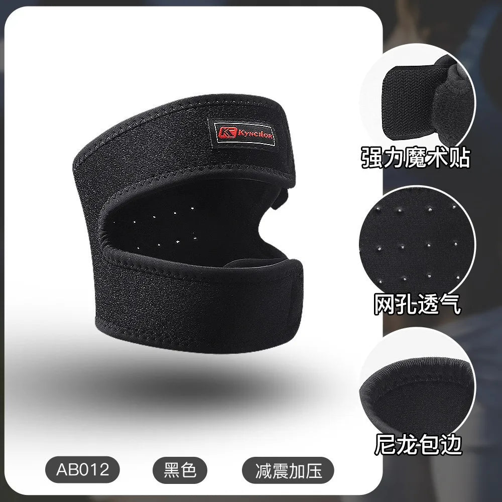 Sports Compression Professional Patella Strap Outdoor Running Fitness Knee Support Special Sleeve for Men Shock Absorption Breat Fury Fits