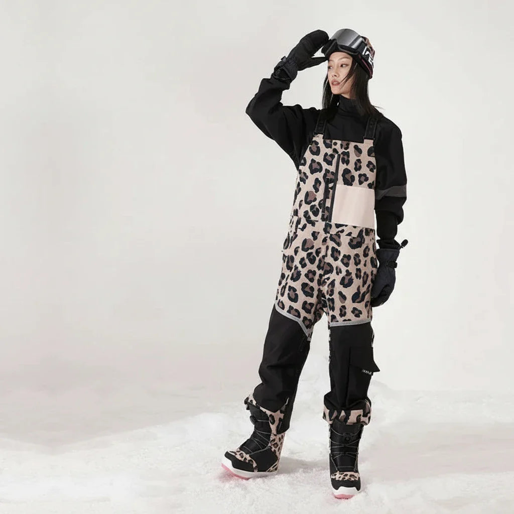 Ski Bib Overalls: Waterproof Snowboard Jumpsuit for Men & Women