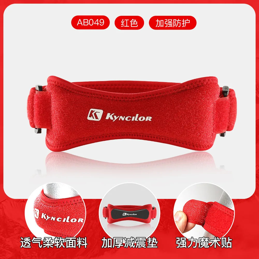 Sports Compression Professional Patella Strap Outdoor Running Fitness Knee Support Special Sleeve for Men Shock Absorption Breat Fury Fits