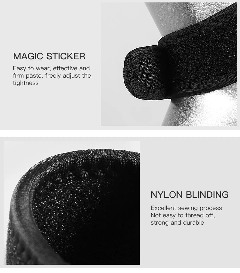 Sports Two-Way Compression Adjustment Patella With Eva Shock Absorption Cycling Running Basketball Meniscus Protection Knee Pads Fury Fits