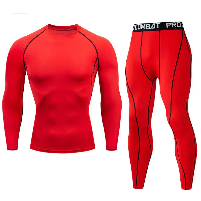 Men's Compression Fitness Gear for Gym 24 Hour Sport