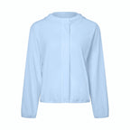 Women's Anti-UV Running Jacket - UPF50+ Quick Dry Hoodie 24 Hour Sport