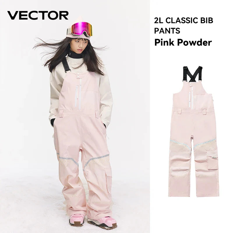 Ski Bib Overalls: Waterproof Snowboard Jumpsuit for Men & Women