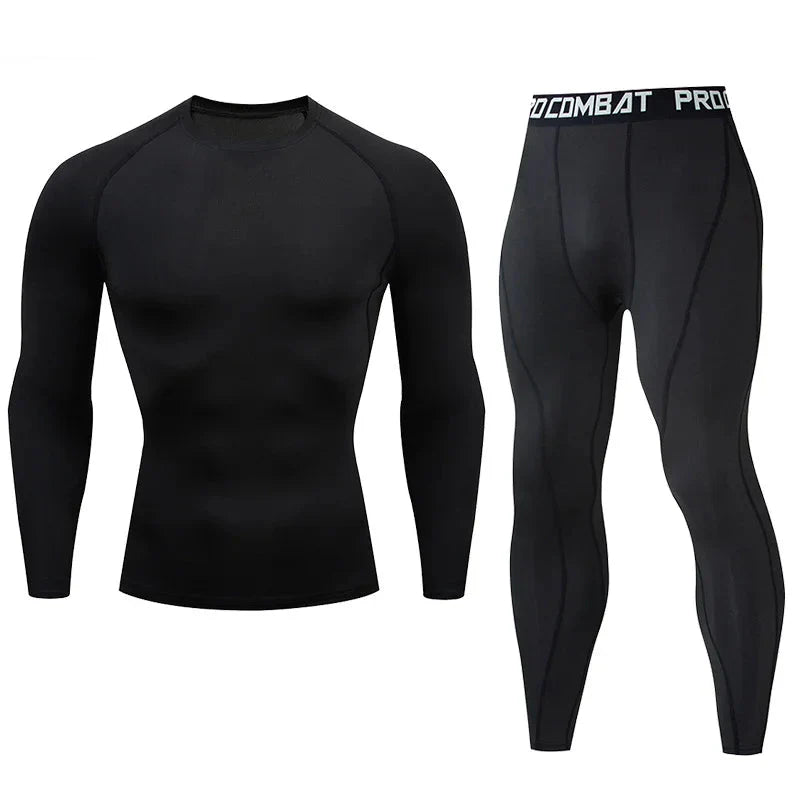 Men's Compression Fitness Gear for Gym 24 Hour Sport