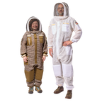 Professional Triple Layer Ventilated Full Beekeeping Suit Sting Stopper