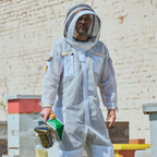 Professional Triple Layer Ventilated Full Beekeeping Suit Sting Stopper