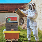 Professional Triple Layer Ventilated Full Beekeeping Suit Sting Stopper