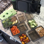 Meal Prep Bag with Food Containers Bear KompleX