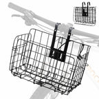 Folding Steel Mesh Bicycle Basket ROCKBROS US