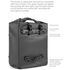 Lightweight Waterproof Bike Rear Rack Bag-23L ROCKBROS US