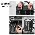 Lightweight Waterproof Bike Rear Rack Bag-23L ROCKBROS US