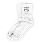 Basketball Performance Socks - White Bigger Than Basketball