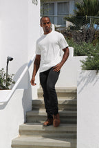 The Original Men's Bamboo Viscose/Organic Cotton Short Sleeve T-Shirt - Classic Cut Spun Bamboo