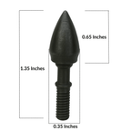 Tooth of the Arrow |  Field Points | 8-32 Thread Tooth of the Arrow Broadheads