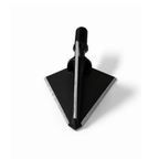 TOTA | 125 grain broadhead | 1-1/8 inch | fixed 3-blade Tooth of the Arrow Broadheads