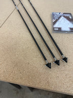 TOTA | 100 grain broadhead | 1-inch solid | fixed blade Tooth of the Arrow Broadheads