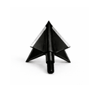 TOTA | 100 grain broadhead | 1-inch solid | fixed blade Tooth of the Arrow Broadheads